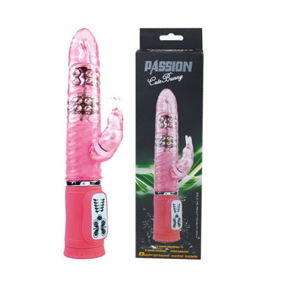 Vibratore rabbit simpatico passione Rampante 10f 27 cm di Baile, immagine 5