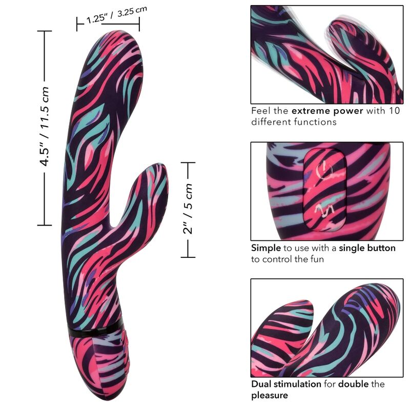 Vibratore Menage un Moi dual wand di Calexotics, immagine 8