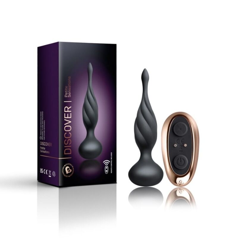 Stimolatore anale Discover - nero di Rocks-Off, immagine 2
