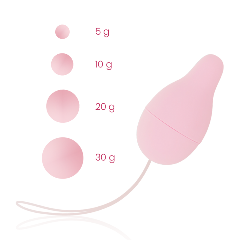 Sistema di peso kegel per sviluppatore del pavimento pelvico di Ohmama, immagine 4