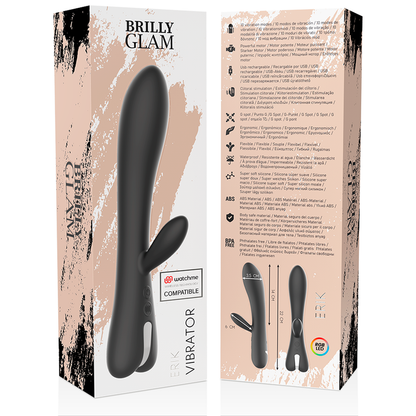Vibratore Erik e telecomando watchme di Brilly Glam, immagine 11
