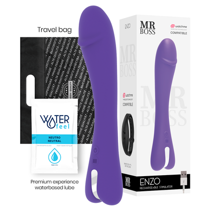 Vibratore Enzo e telecomando watchme di Mr Boss, immagine 2