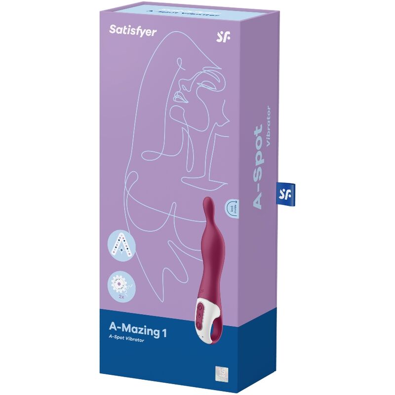 Vibratore Amazing 1 Aspot Berry di Satisfyer, immagine 3