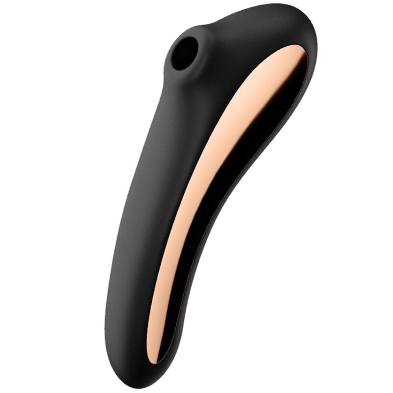 Vibratore dual kiss air pulse nero di Satisfyer