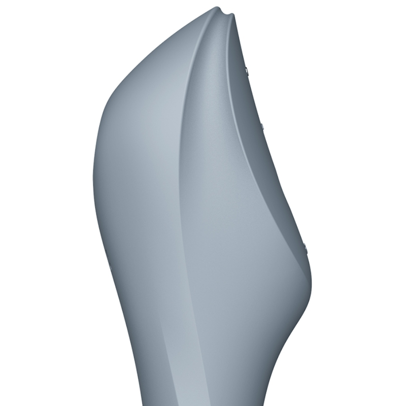 Vibratore curvy trinity 3 air pulse grigio di Satisfyer, immagine 2