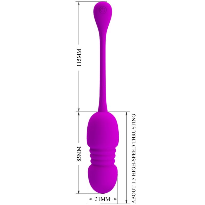 Vibratore ovulo Callieri di Pretty Love, immagine 3