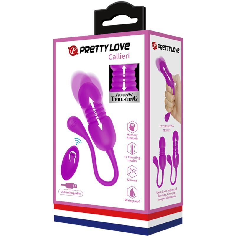 Vibratore ovulo Callieri di Pretty Love, immagine 4
