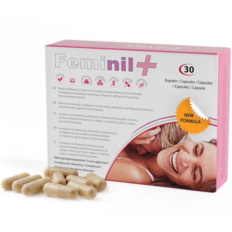Feminil+ miglioramento della libido sessuale femminile - 30 capsule di 500 Cosmetics