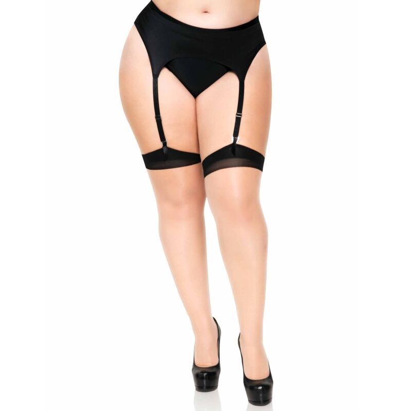 Costume in lycra 2 toni con cucitura posteriore e Tacco Cubano di Leg Avenue