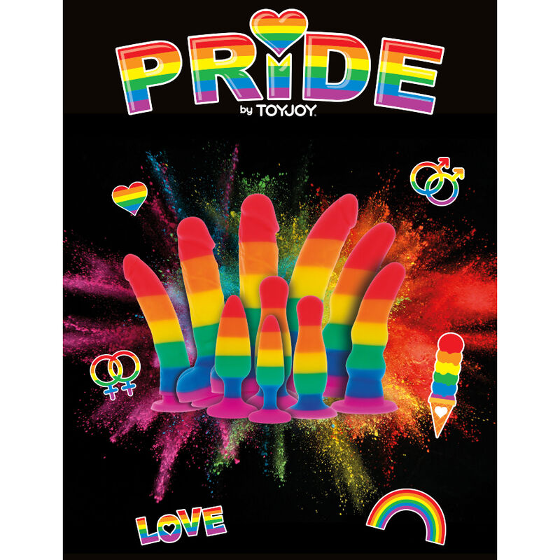 Dildo bandiera LGBT 15 cm di Pride, immagine 3