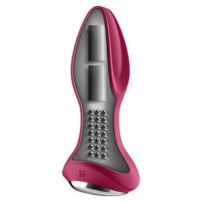 Plug Rotator 2+ APP vibrante plug rosso di Satisfyer, immagine 2