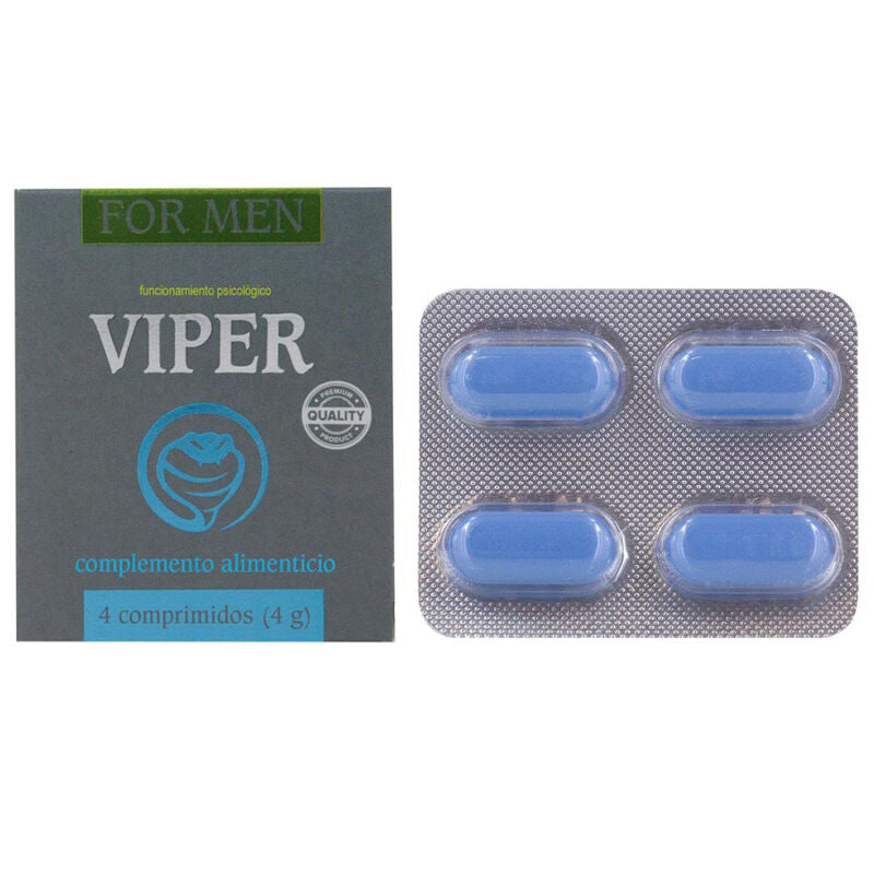 Viper per uomo 4 compresse di Cobeco, immagine 2