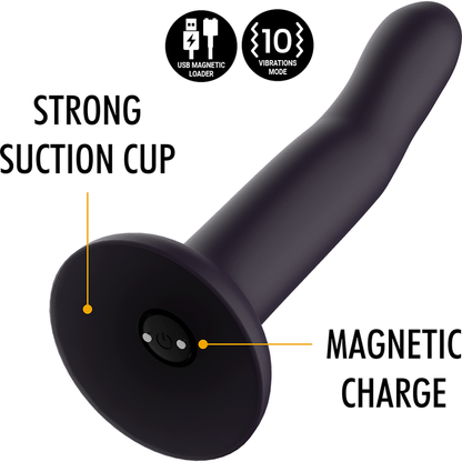 Vibratore watchme compatibile con tecnologia wireless di Mythology Duman Mystic Dildo S, immagine 2
