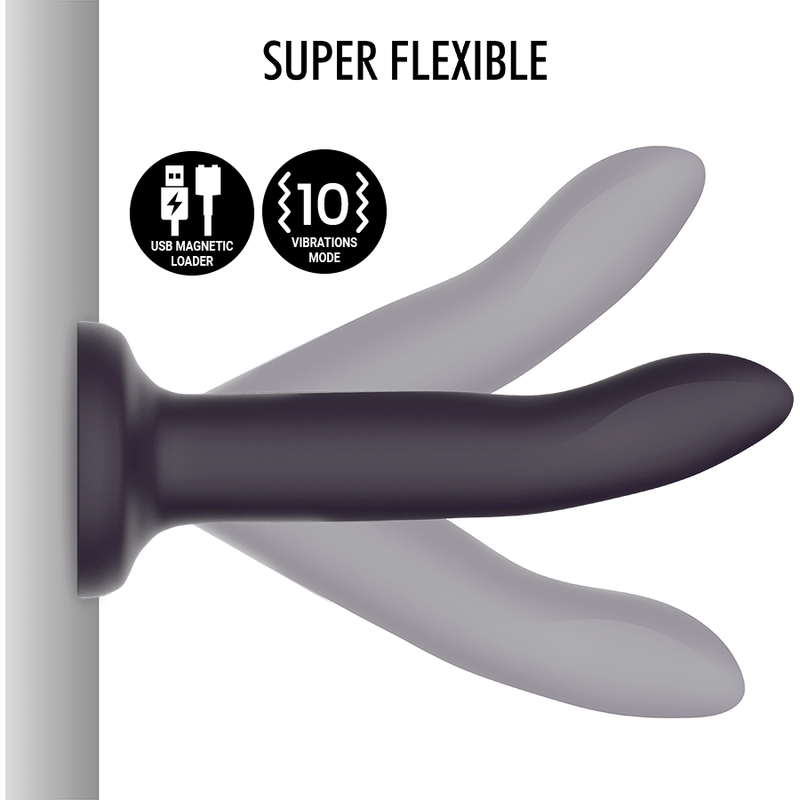 Vibratore watchme compatibile con tecnologia wireless di Mythology Duman Mystic Dildo S, immagine 7