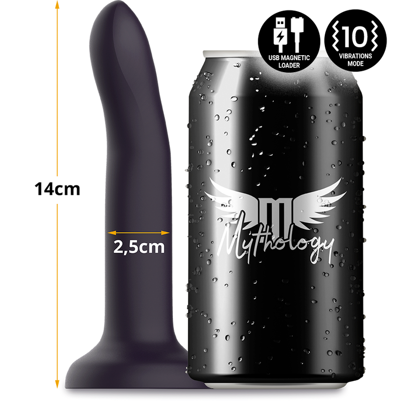Vibratore watchme compatibile con tecnologia wireless di Mythology Duman Mystic Dildo S, immagine 4