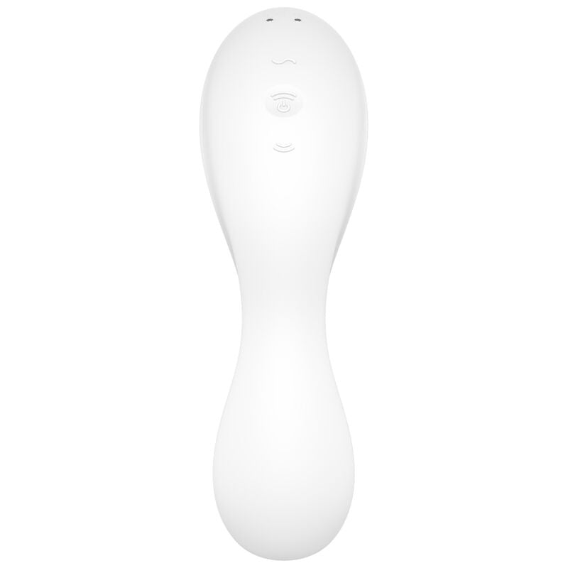 Stimolatore a e vibratore curvy trinity 5 bianco di Satisfyer, immagine 3