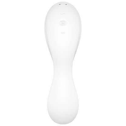 Stimolatore a e vibratore curvy trinity 5 bianco di Satisfyer, immagine 3