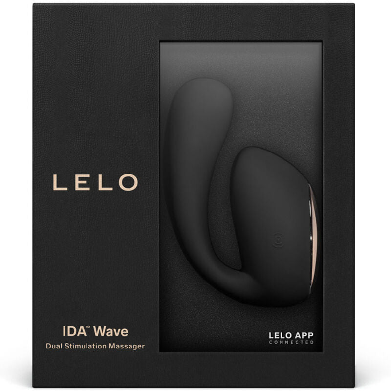 Massaggiatore di coppia Ida wave nero di Lelo, immagine 4