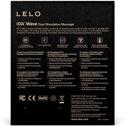 Massaggiatore di coppia Ida wave Coral di Lelo, immagine 5