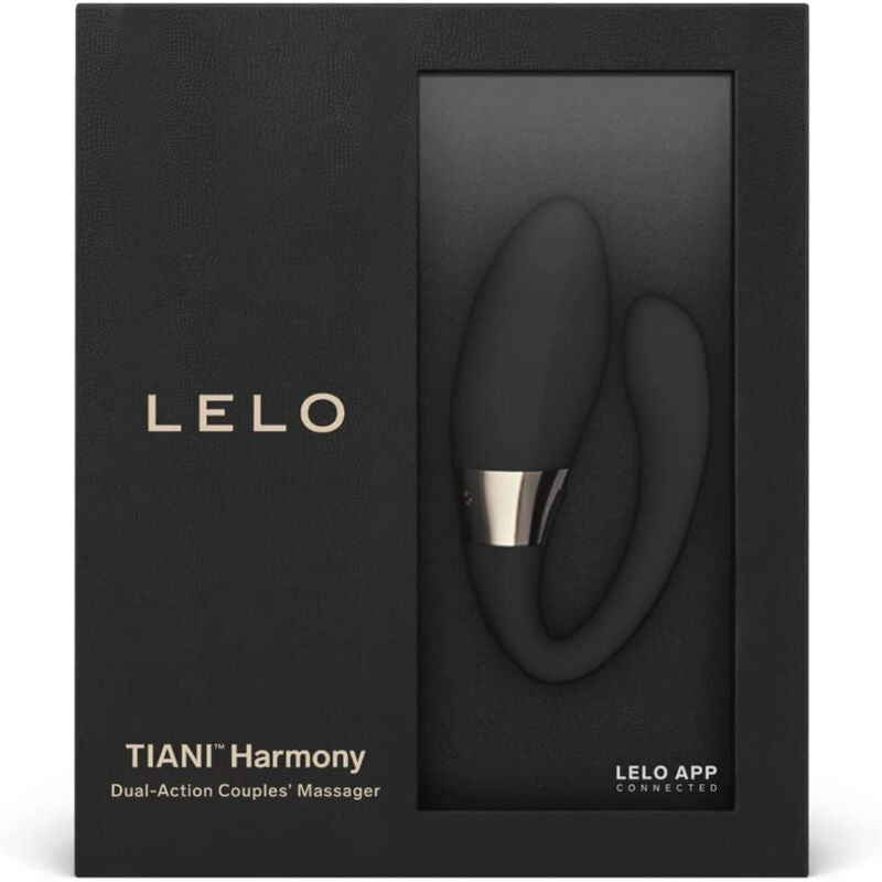 Massaggiatore di coppia tiani harmony nero di Lelo, immagine 3