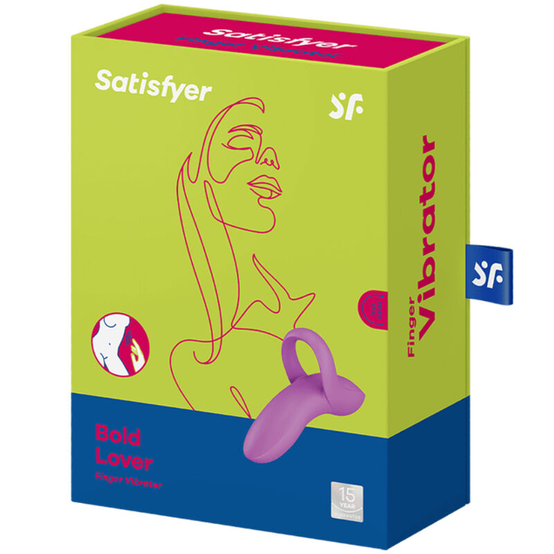 Vibratore da dito Bold lover rosa di Satisfyer, immagine 4