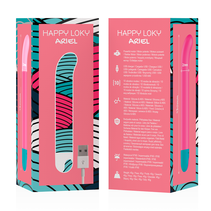 Vibratore Ariel G-spot di Happy Loky, immagine 5