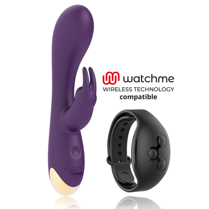 Vibratore rabbit Laurence e telecomando watchme di Treasure, immagine 2