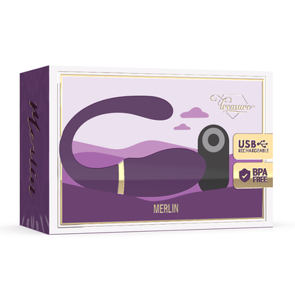 Ovetto vibrante telecomando Merlin doppia coppia vibratore di Treasure, immagine 2
