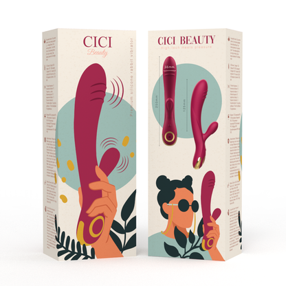 Vibratore coniglio in silicone premium di Cici Beauty, immagine 7