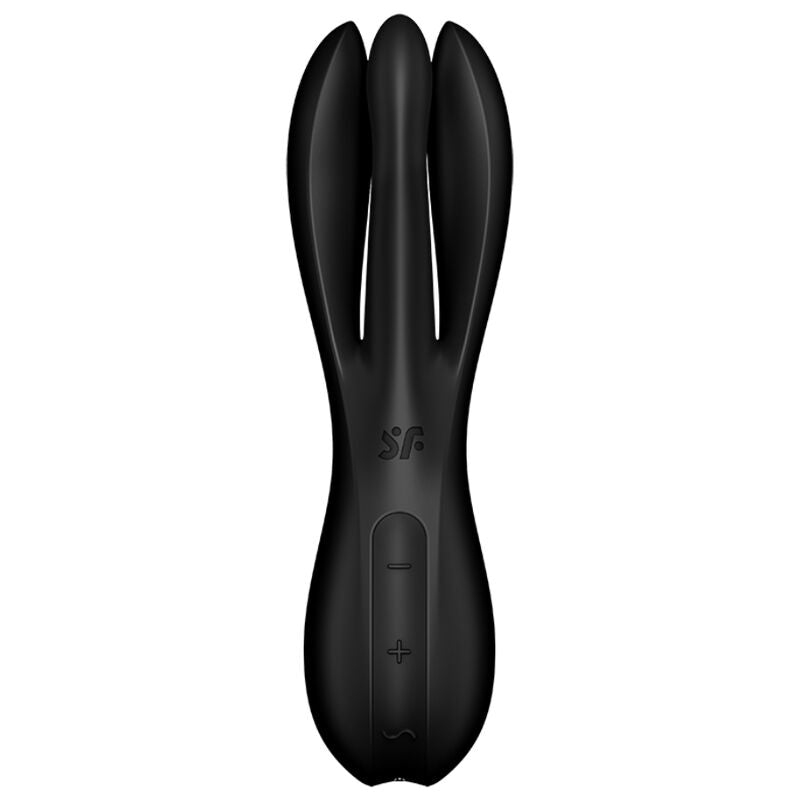 Vibratore threesome 2 nero di Satisfyer, immagine 3