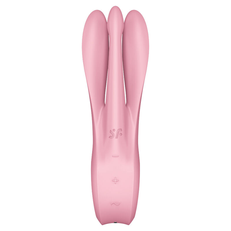 Vibratore Threesome 1 rosa di Satisfyer, immagine 3