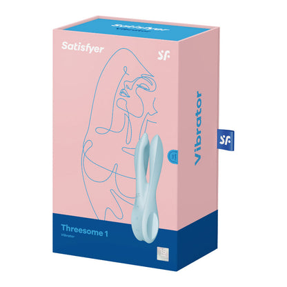 Vibratore Threesome 1 blu di Satisfyer, immagine 5