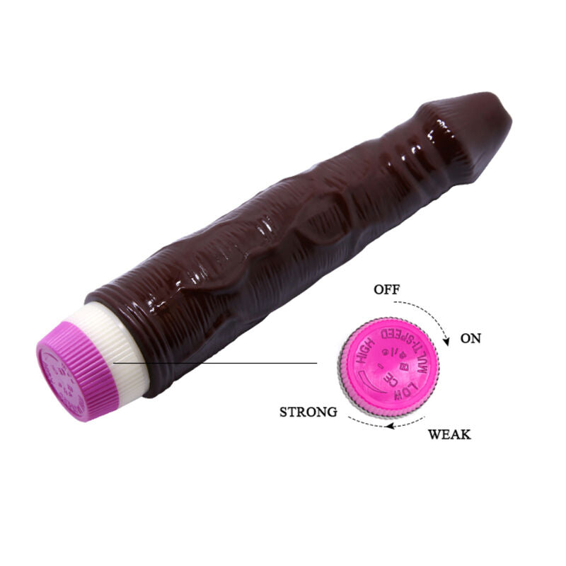Vibratore onde di piacere 23 cm marrone di Baile, immagine 4