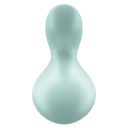 Vibratore Viva la vulva 3 Lay-on verde di Satisfyer, immagine 3