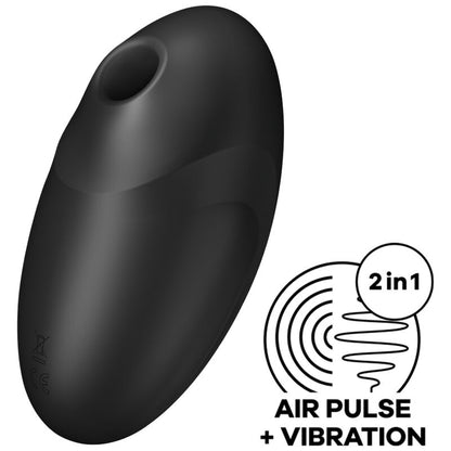 Stimolatore e vibratore vulva lover 3 nero di Satisfyer
