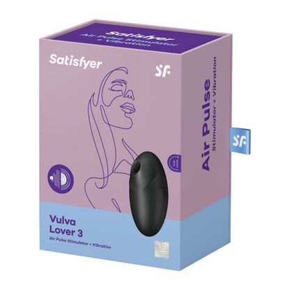 Stimolatore e vibratore vulva lover 3 nero di Satisfyer, immagine 4