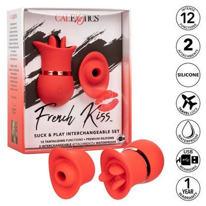 Set French kiss succhia e gioca di Calexotics, immagine 2