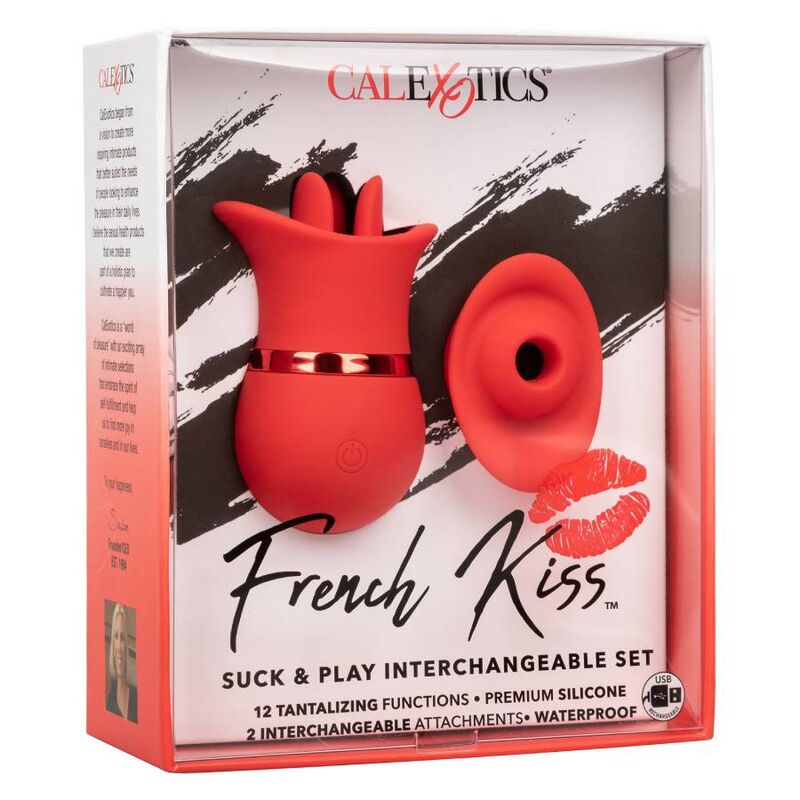 Set French kiss succhia e gioca di Calexotics, immagine 16