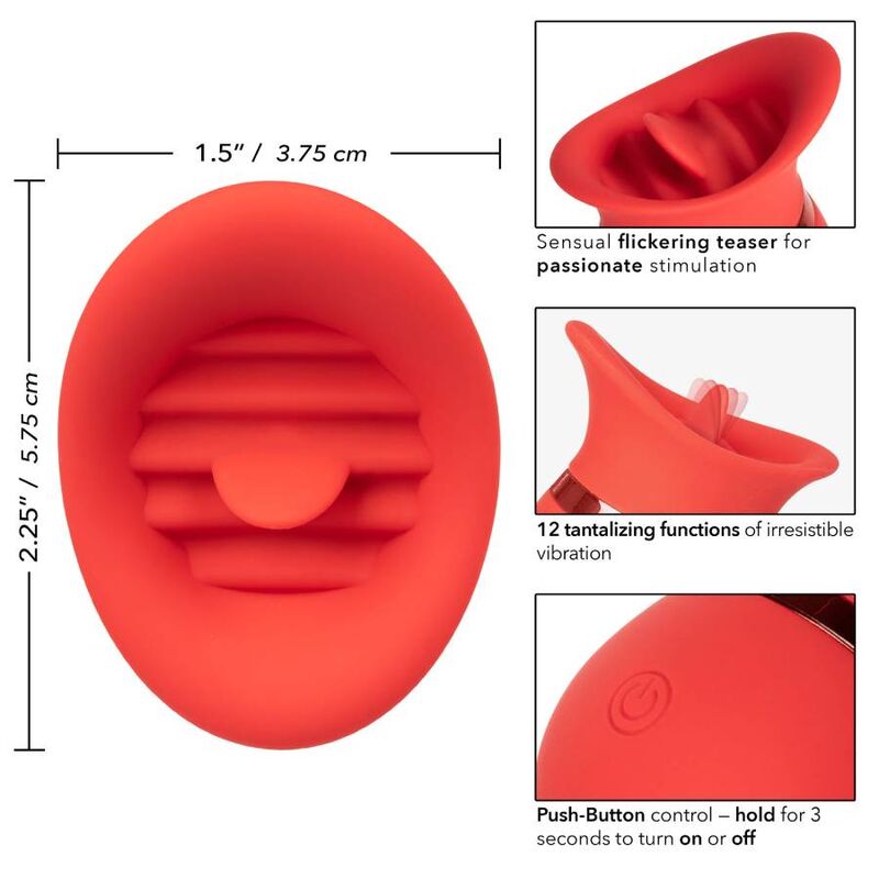 Sex toy French bacio dolce Parlatore di Calexotics, immagine 3