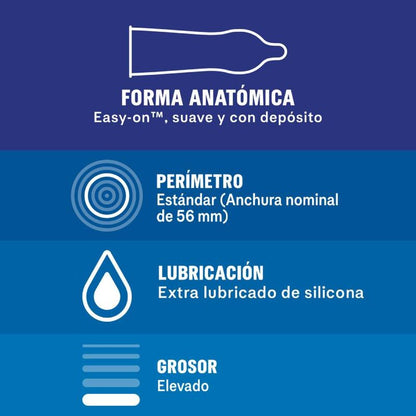 Preservativi extra seguro 12 unità di Durex, immagine 2