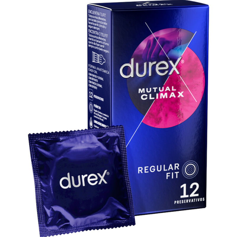 Preservativi climax Mutuo 12 unità di Durex