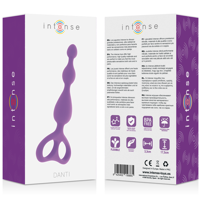 Sex toy anale Danti lilla di Intense, immagine 6