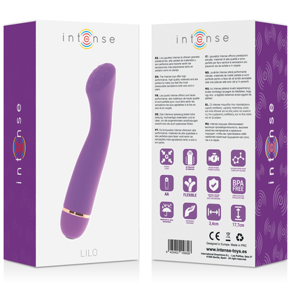 Sex toy Lilo 20 velocità silicone lilla di Intense, immagine 5