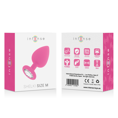 Plug Shelki M anal fucsia di Intense, immagine 6