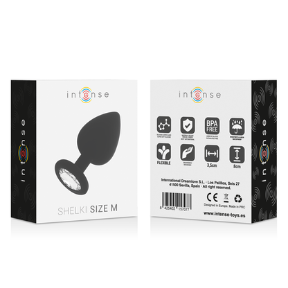 Plug Shelki M anal nero di Intense, immagine 5