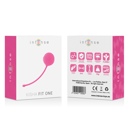 Kisha fit one in silicone kegel fucsia di Intense, immagine 3