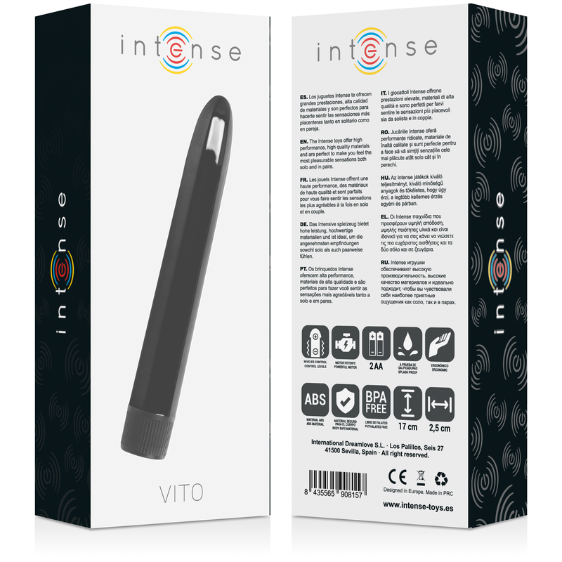 Vibratore Vito nero di Intense, immagine 4