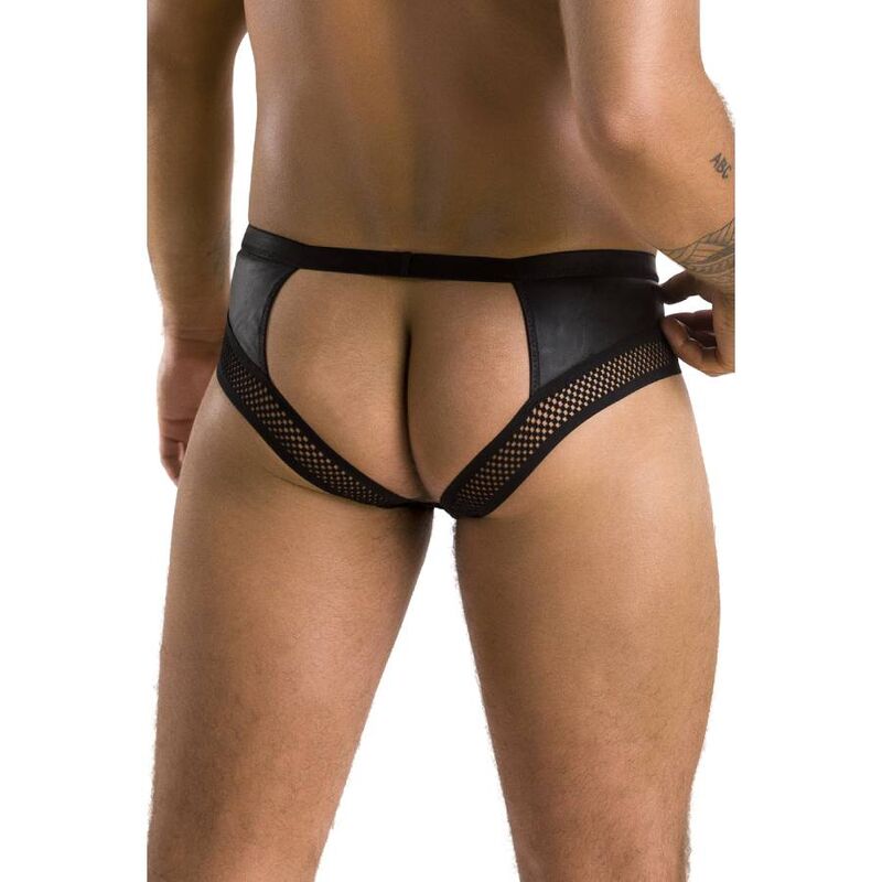 Slip 030 aperto Tom nero L/XL di Passion, immagine 4