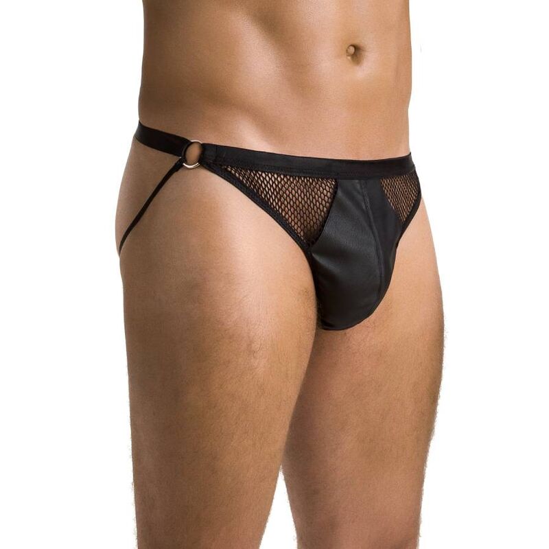 Slip 034 open Luke nero L/XL di Passion, immagine 3