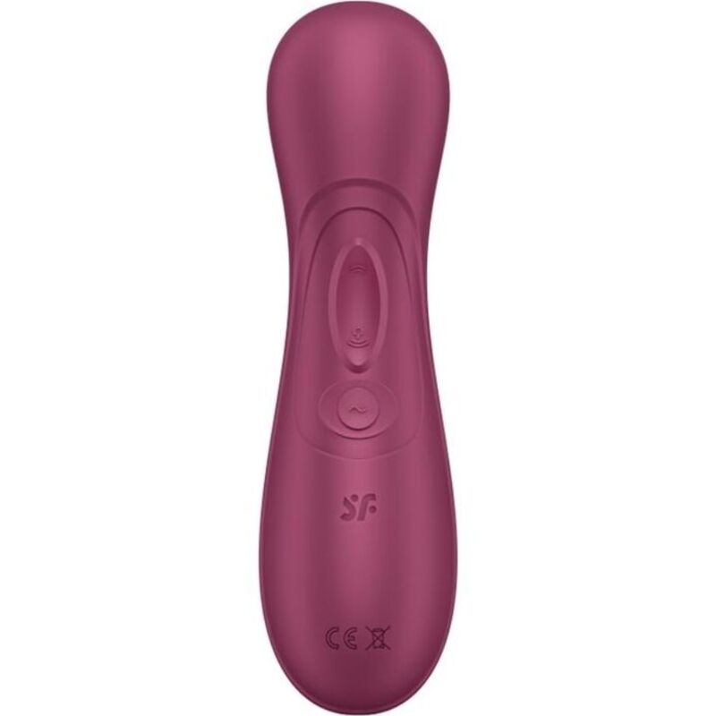 Sex toy tecnologia pro 2 generazione 3 aria liquida rosso vino di Satisfyer